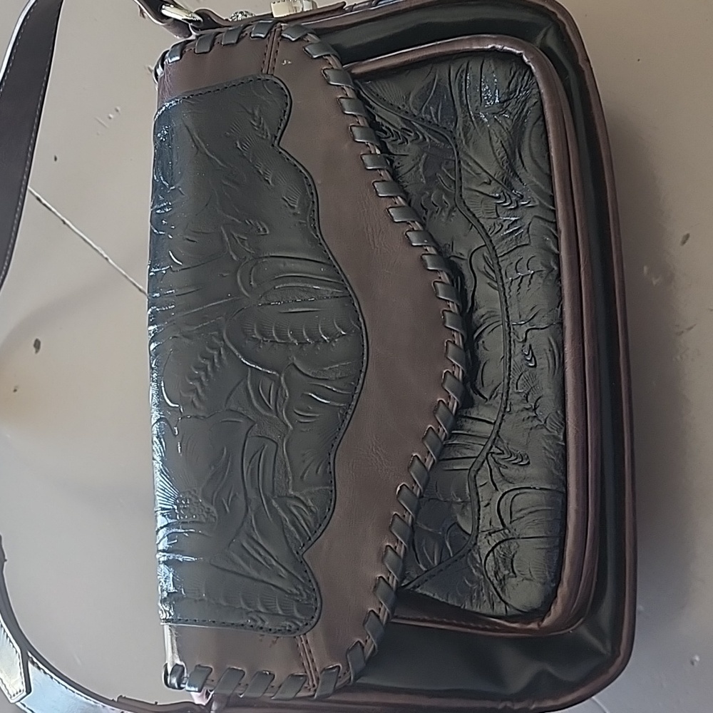 MC Leather Handbag - Picture 2 of 6